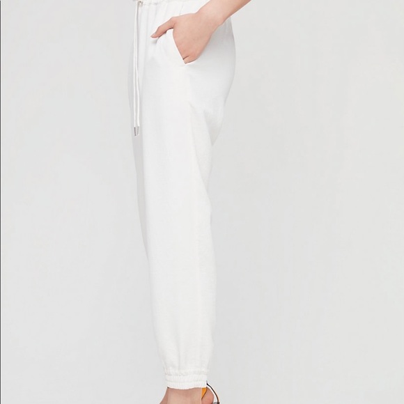Aritzia Wilfred white joggers - Picture 3 of 11
